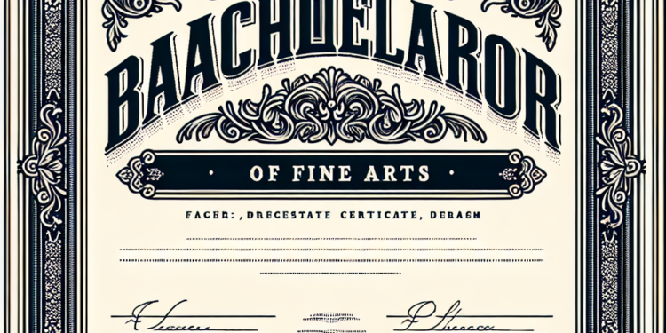 Bachelor of Fine Arts Degree​