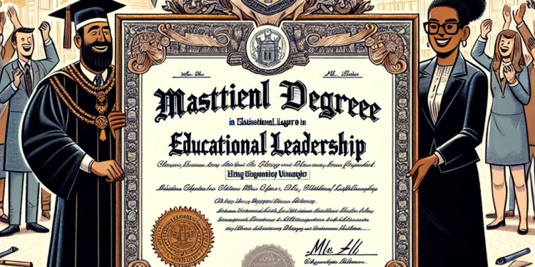 Master's Degree in Educational Leadership
