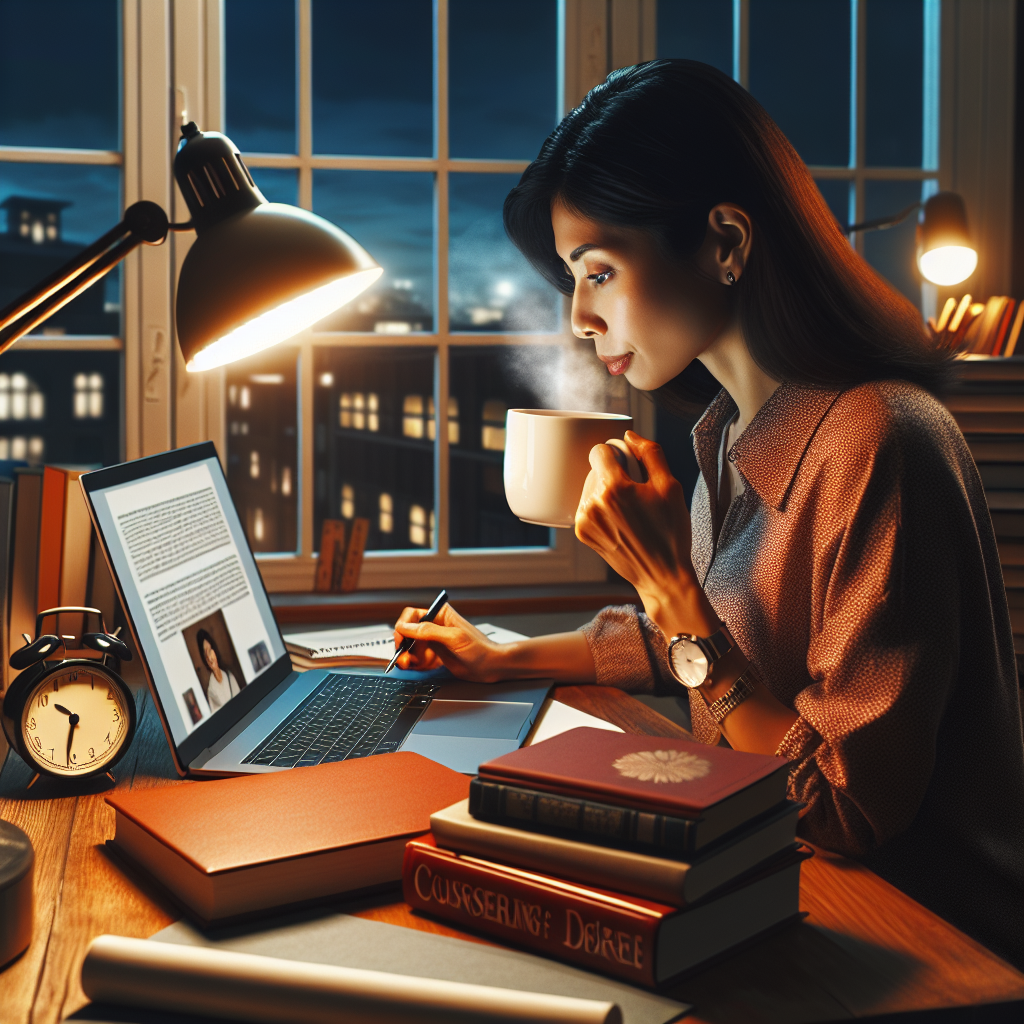 Pursuing a Counseling Degree Online